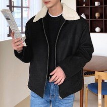 조군 [조군샵]조군샵 로틴 양털카라 무스탕 누빔자켓_JK3540