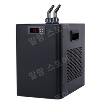 수족관 냉각기 수조 냉각장 수온조절 어항 냉각기 해수담수 수조히터, 100L+워터펌프+파이프