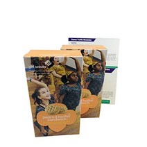 Girl Scout Cookies Do-si-dos (Peanut Butter Sandwich) 2 Pack 8oz Each - Includes 4 Fun Unique Reci, 1