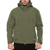 ANTARCTICA 남성용 밀리터리 택티컬 재킷 아웃도어 방수 소프트 쉘 후드 블랙. X-Large, XX-Large, Army Green