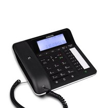 모토로라 자동응답 유선 전화기 C7201M 블랙