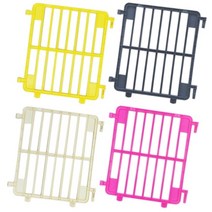강아지 입양 플라스틱 조립 울타리 12p 소형견 높이조절 개펜스 설치 애견 팬스 하우스, 아이보리