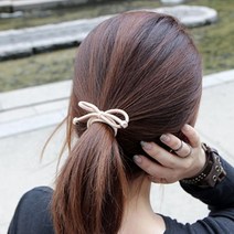 리본머리끈 포니테일머리끈 리본끈 헤어끈 머리고무줄 고무줄끈 포인트머리끈 머리고무줄 머리끈 헤어끈