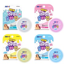 아모스 NEW 아이슬라임 70g 슬라임 액괴 액체괴물 1개, 하늘