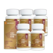 대웅생명과학 아임헬씨 항산화 트리플 프로폴리스 60캡슐 5병, 상세페이지 참조, 상세페이지 참조, 상세페이지 참조, 상세페이지 참조