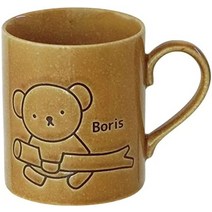 [일본정품] kaneshotouki 406138 보리스 포레스트 딕 브루나 미피 발수 머그 약. 9.2fl oz(260ml) 베이지색 일본산, 브라운(프렌치 토스트 19-1012tcx)