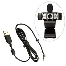웹캠 C920 C930e 용 카메라 라인 케이블 와이어 교체 USB 수리 1 개