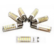 1등급 LED E12 E14 E17 콘램프 G9 핀램프 4W KS 미니 전구 콘벌브 홍, 전구색