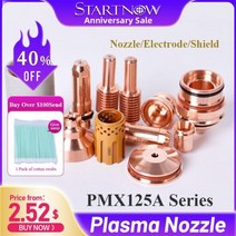 용접 토치 Startnow플라즈마 팁 실드 220977 420168 볼텍스 링 220997, 5pcs+220977