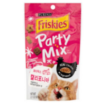 퓨리나 프리스키 파티믹스 고양이 간식 60g, 캘리포니아, 9개
