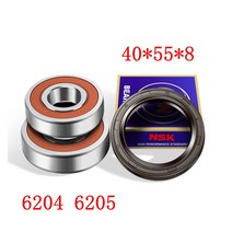 세탁기부품 수리 호환 Sanyo 월풀 드럼 세탁기 워터 씰 40558 베어링 2 PCs6204 6205 오일 씰링 부품