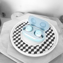 스키니스킨 갤럭시버즈 플러스 SM-R175 컬러 패턴 스킨/스티커, 파스텔-퍼플