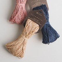 DARUMA 다루마 사사와시(Sasawashi) 25g 밤부실 종이실 다루마실 야나, 12 화이트, 1개