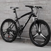 케이스타 MTB 입문 출퇴근 산악자전거 학생자전거 24인치 26인치 [국내착불배송], 신형일반휠/24인치, 21변속, 회색