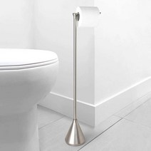 휴지봉 스텐 무타공 휴지 걸이 보관함 욕실 인테리어, 1. A형 실버