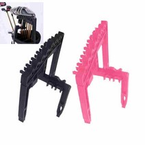 골프 캐디 백 정리 걸이 클럽 아이언 손상 보호 채 분실 방지 클럽 거치대, 핑크