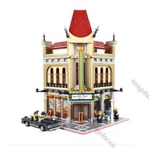 호환레고 모듈러 극장 크리에이터 팰리스 시네마 중국조립블럭 10232/2100+PCS 5188944430, 스타일1