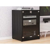 오디오장식장 앰프랙 하드케이스 스피커박스 음향장비, 3단 서랍장 화이트