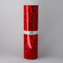 토리1004 홀로구슬 레드 25CM x 5M 미니 롤 시트지