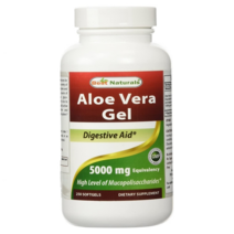 베스트 네츄럴스 100% 순수 알로에겔 베라 젤 5000mg 250정 Best Naturals Aloe Vera Gel 5000mg 250Softgels, 상세내용참조, 없음, 정