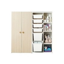 한샘(가구) 한샘 모모로 베이비장세트 1200 F형, 화이트/화이트(A)