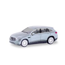 Herpa 430715-002 메르세데스 벤츠 EQC (N293) Silver Metallic 전기차 자동차 모형
