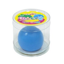 맘스터볼 싱글( 파랑 ) / 키즈맘아트 말랑이 소프트볼 야광볼 슬라임 끈끈이볼 끈적이볼 액체괴물 글로블스 심쿵란 찐득볼 찐득이볼 스퀴즈 유아 물감 미술 집콕 놀이 엄마표미술 홈스쿨