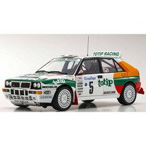KYOSHO 쿄쇼 KS08348F 1/18 란치아 델타 HF 인테그라레 1993 몬테카를로 #5 [다이캐스트 미니카], 단일