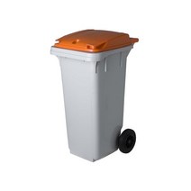 HDPE RFID 자동상차용 아파트 음식물쓰레기통 STC-120(120L) 음식물폐비닐수거함, 1개