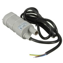 순환모터 수중 온수순환용 보일러 순환용 24V 잠수정 펌프 12V DC 1.2A 5M 600L/H 태양 수족관 3 와이, 01 12v