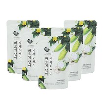 [참든본사직영] 수세미 바르게담아 체험팩 100ml 5포 환절기 HACCP 유기가공인증