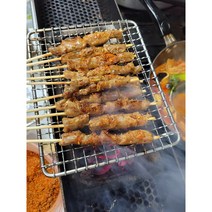 칭다오 양꼬치 초벌구이(가게특수비법으로 양념숙성 초벌구이), 10개, 250g