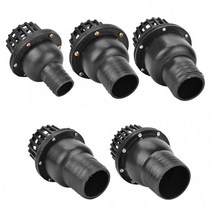 솔밸브 워터 펌프 풋 밸브 블랙 PVC 저압 플랫 체크 유체 기계 전기 마그네틱 신제품, [03] 2in