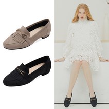 스퍼 SPUR스퍼 fringe metallic loafer_PA8021 (2컬러)