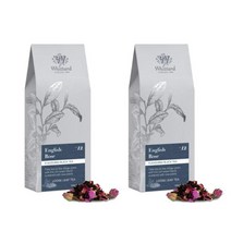 (영국직배) 1+1 위타드오브첼시 잉글리쉬 로즈 장미 페탈 홍차 잎차 100g whittard English Rose Loose Tea