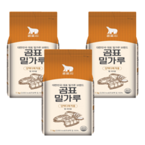 대한제분 곰표 강력밀가루 1kgX 3봉 신제품~ 빵용, 3개, 1kg