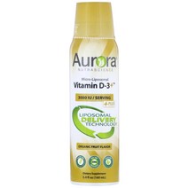 Aurora Nutrascience 오로라 뉴트라사이언스 마이크로 리포조말 비타민D3 3000IU Vitamin D3 160ml
