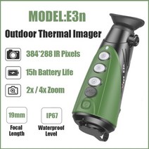 열체크기 열화상카메라 스마트폰 열상 InfiRay E2nE6Pro 야간 투시경 픽셀, E3n