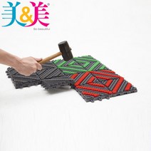 아이엠매트 /발판/현관매트/욕실매트/바닥재/조립식, 선택:그린, 단품