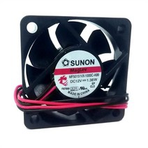 Sunon mf50151vx-1000c-a99 5015 12v5cm 2 선식 인버터 냉각 팬, 한개옵션0