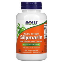 나우푸드 실리마린 더블 스트렝스 300mg 100캡슐, 1개, 100정