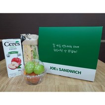 10인 기준 샌드위치 단체주문 클래식박스 (메뉴변경가능), 베이컨에그샌드위치+과일컵+과일주스