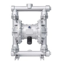 에어다이아프램 펌프 부식방지 오일 이송 공압 유량, 40 스테인레스 스틸 304+F46 다이어프램