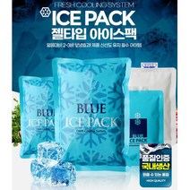 얼음마사지 근육아이싱용 아이스팩 미니 휴대용 냉동팩 보냉제 캠핑 음식포장 낚시, 1개