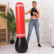 샌드백 복싱 기계 훈련용 더미 머신 권투 연습 밴드 볼 가정용 트레이닝160 Cm 권투 펀칭 가방 풍선 펀치, 05 E-150cm