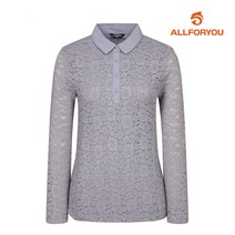 [올포유] 여성 레이스 카라 티셔츠 AWTYJ5155-930_G