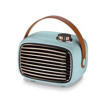 뉴이즈 캠핑 탁상용 미니온풍기 700W, 푸른색, 푸른색