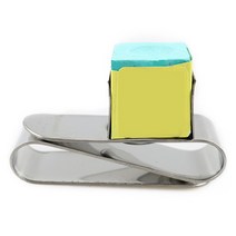 당구용품 강한 자석 당구 볼 풀 큐 분필 홀더 스테인레스 스틸 S 모양 클립 컴팩트 사이즈 전문 스누커 액세서리