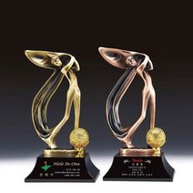 골프싱글 트로피 제작 메달리스트 우승 트로피, 기본 : 상세페이지 참조