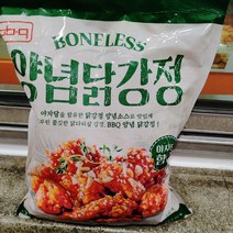 비비큐 닭강정 1.2kg/아이스포장, 아이스박스 아이스팩